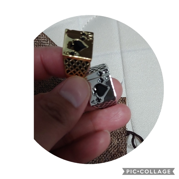 ❤Final Sale Mens Ring Gold PLATED - Picture 2 of 2